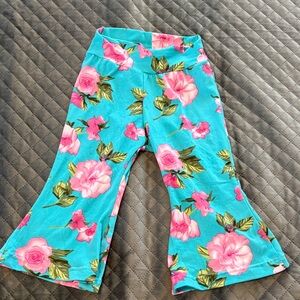 Macy Kate boutique - floral Print Flared Pants